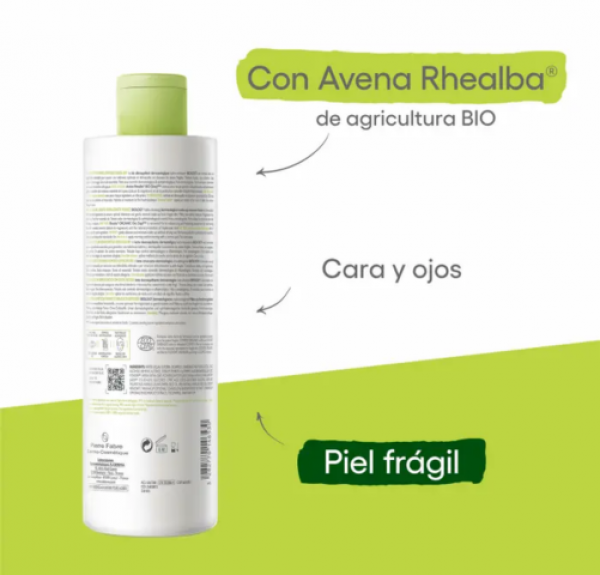 Biology Leche Desmaquillante Hidralimpiadora, 400 ml.- Aderma