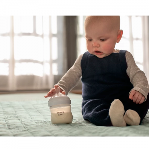 Biberón Natural Response 125ml, Tetina T2, 0m+. - Philips Avent