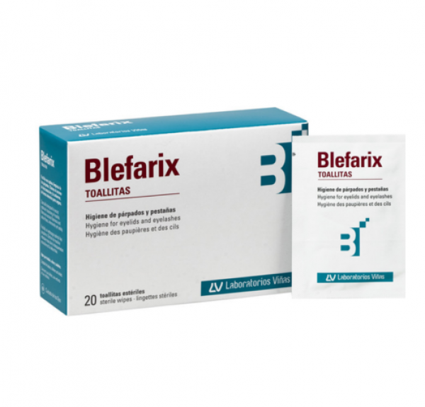 Blefarix Toallitas Estériles, 20 ud. - Laboratorios Viñas 
