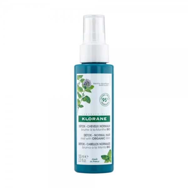 Bruma Purificante a la Menta Acuática, 100 ml. - Klorane 