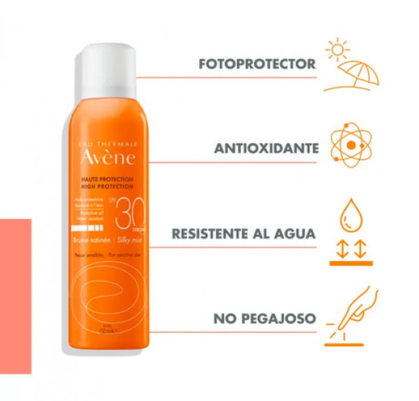 Bruma Solar Satinada SPF30, 150 ml. - Avene