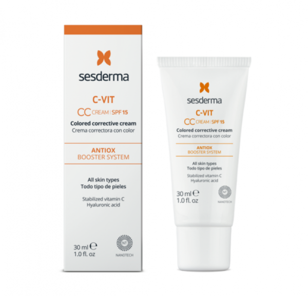 C-VIT CC Cream SPF15, 30 ml. - Sesderma