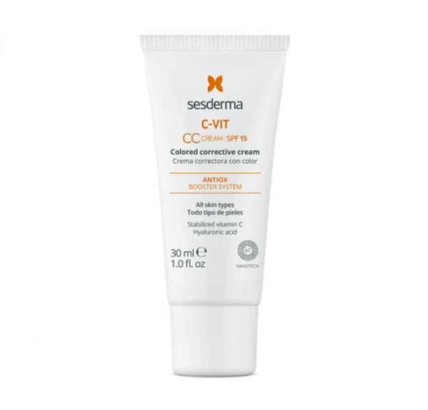 C-VIT CC Cream SPF15, 30 ml. - Sesderma