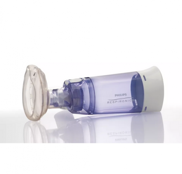 Cámara Inhaladora Con Válvula Con Mascarilla Pequeña. - Philips Repironic