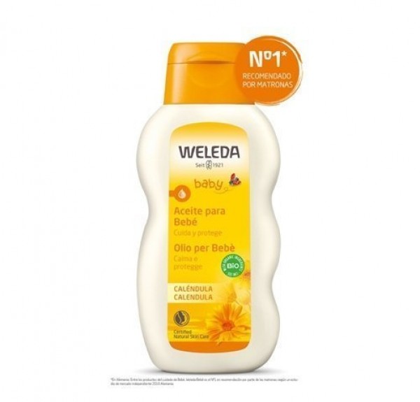 Caléndula Aceite para Bebé,  200 ml. - Weleda