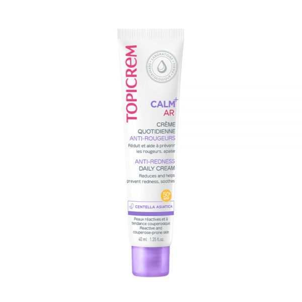 CALM+ Crema Diaria Anti-rojeces SPF50+, 40 ml. -  Topicrem