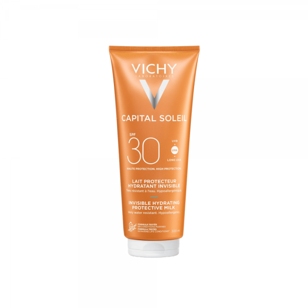 Capital Soleil Leche Familiar Hidratante SPF30, 300 ml. - Vichy 