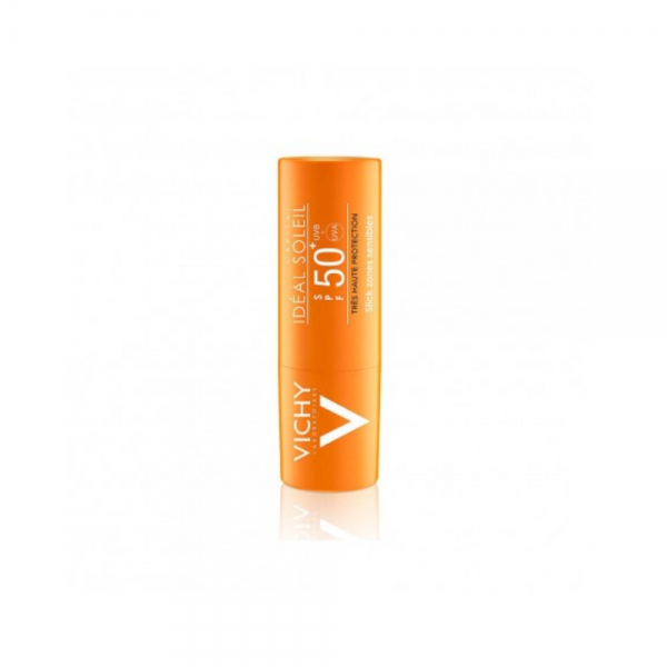 Capital Soleil Stick Zonas Sensibles SPF50+, 9 g. - Vichy 