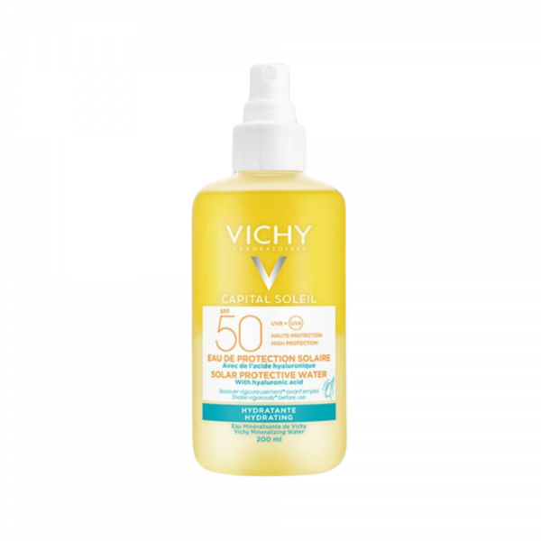 Capital Soleil Agua Solar Hidratante SPF50, 200 ml. - Vichy