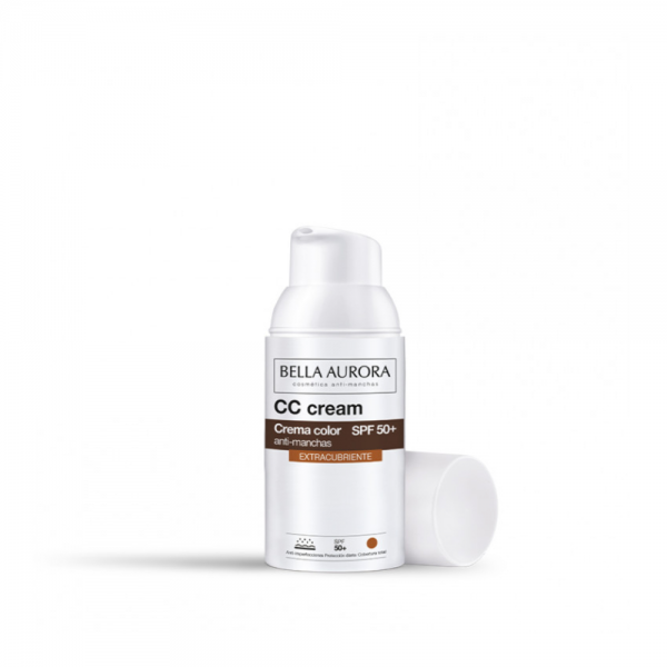CC Crema Color Anti-manchas SPF 50+ Extracubriente, 30 ml. - Bella Aurora