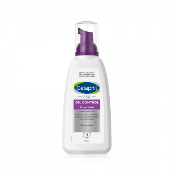 Cetaphil PRO Oil Control Espuma Limpiadora, 235 ml. - Galderma