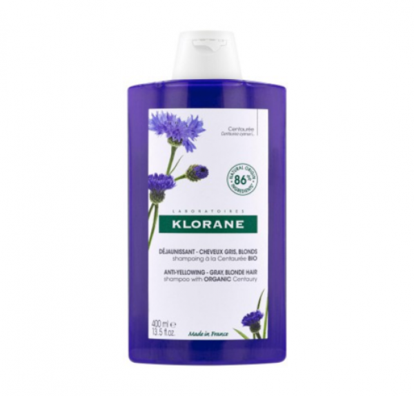 Champú a la Centaurea BIO, 400 ml. - Klorane 