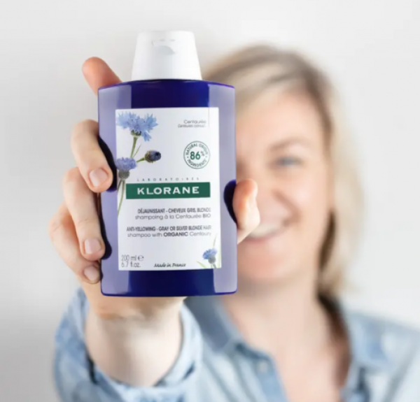 Champú a la Centaurea BIO, 400 ml. - Klorane 