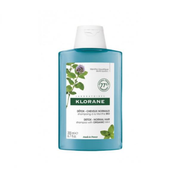 Champú a la Menta BIO, 200 ml. - Klorane