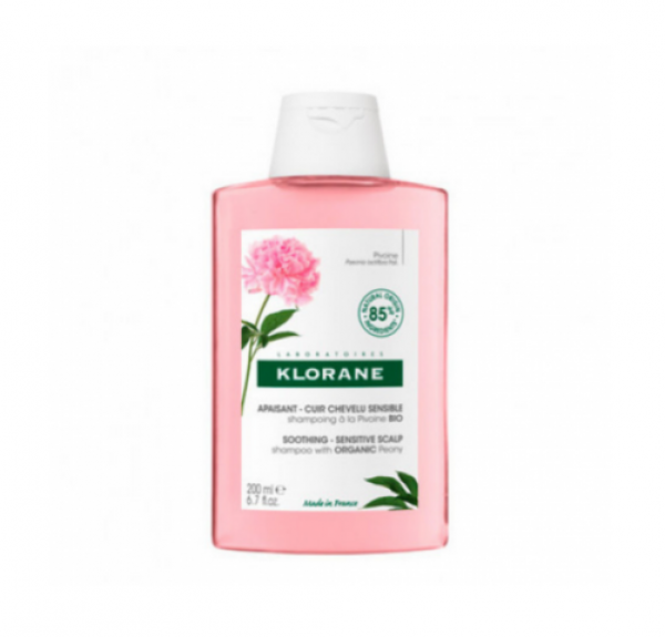 Champú a la Peonia BIO, 200 ml. - Klorane