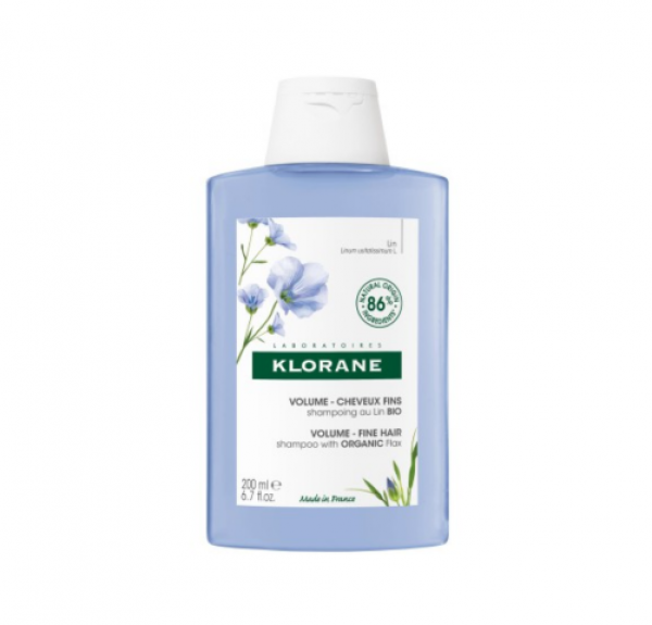 Champú al Lino BIO, 200 ml. - Klorane 