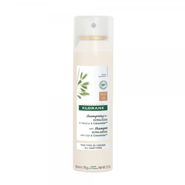 Champú Seco a la Leche de Avena y Ceramidesᴸᴵᴷᴱ con Color, 150 ml. - Klorane