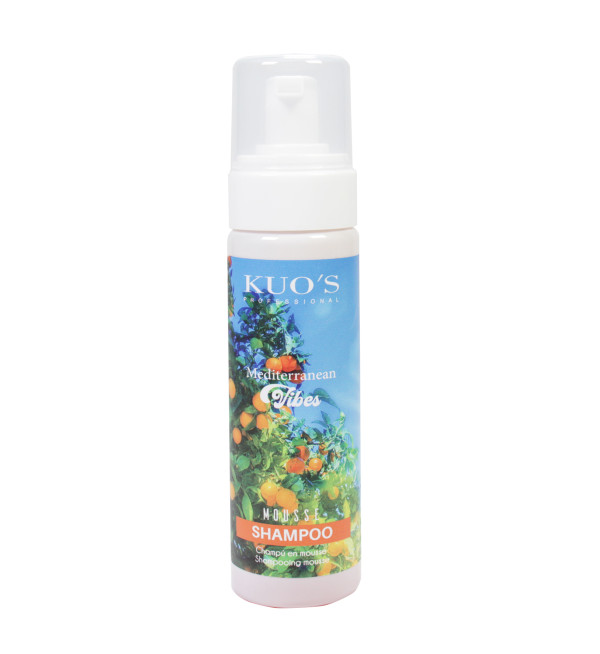 Mousse Shampoo Mediterranean Vibes, 200 ml. - Kuo's
