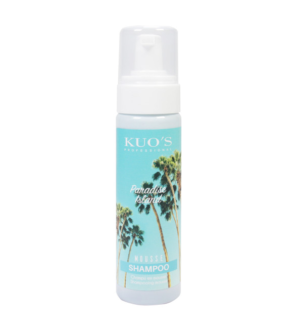 Mousse Shampoo Paradise Island, 200 ml. - Kuo's