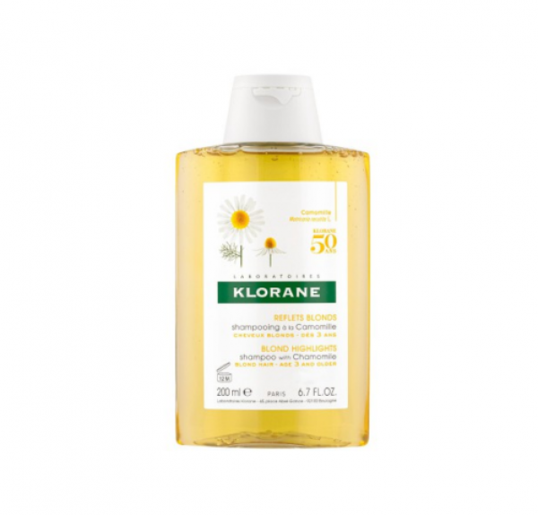 Champú a la Camomila, 200 ml. - Klorane
