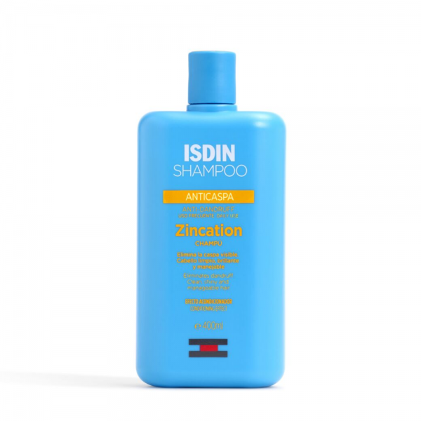 Champú Anticaspa Zincation, 400 ml. - Isdin
