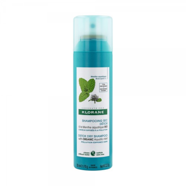 Champú Seco a la Menta Acuática BIO, 150 ml. - Klorane 