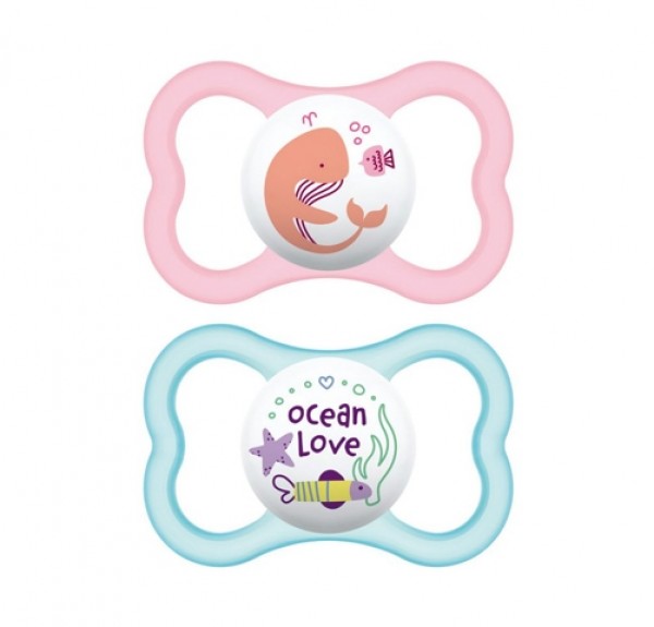Chupete Air, Niña, 6+ meses, 2 uds. - MAM
