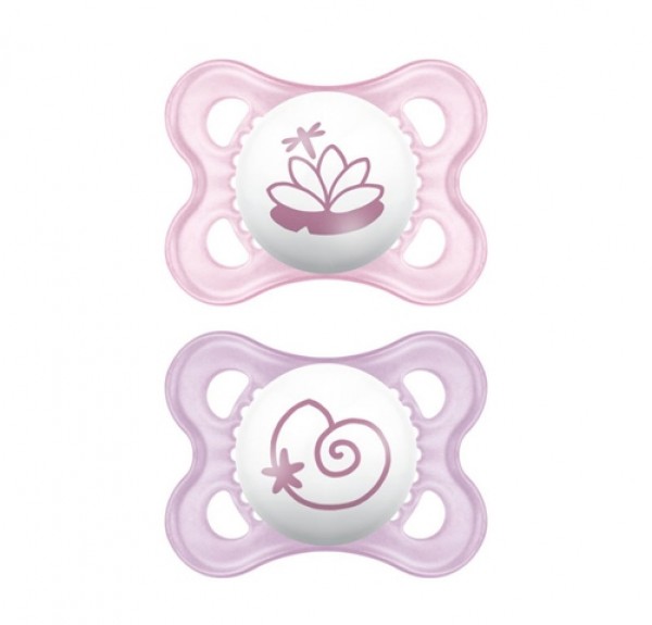Chupete Original Niña, 0-6 Meses, 2 uds. - MAM
