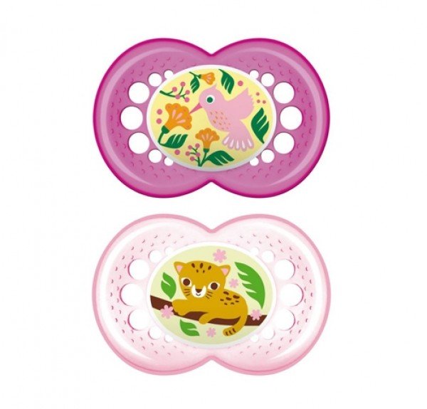Chupete Original Niña, 16+ meses, 2 uds. - MAM