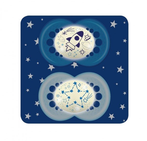 Chupete Original Night, Niño, 16+ meses, 2 uds. - MAM