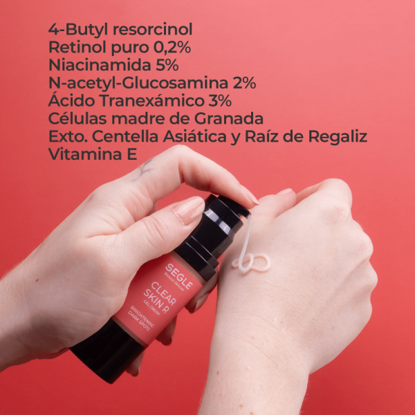 Clear Skin R Gel-Crema Despigmentante y Luminosidad, 30 ml. - Segle Clinical