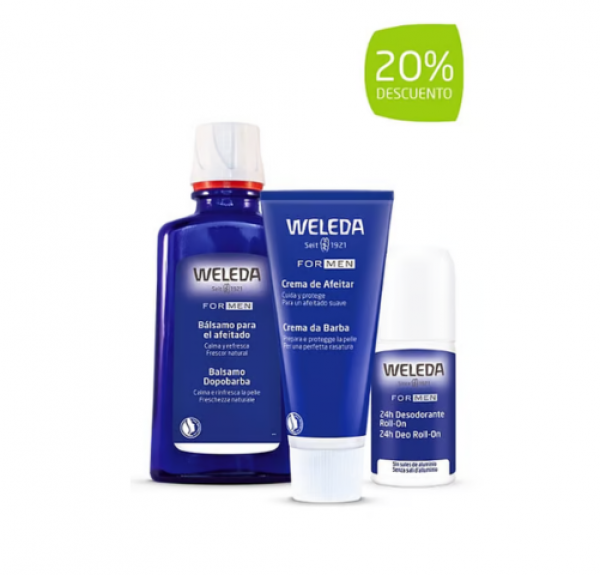 Cofre Masculino Rutina Afeitado Máximo Comfort. - Weleda