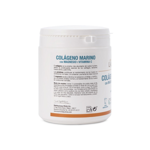 Colageno Marino con Magnesio y Vitamina C Sabor Sandía, 350 gr. - Ana Maria Lajusticia