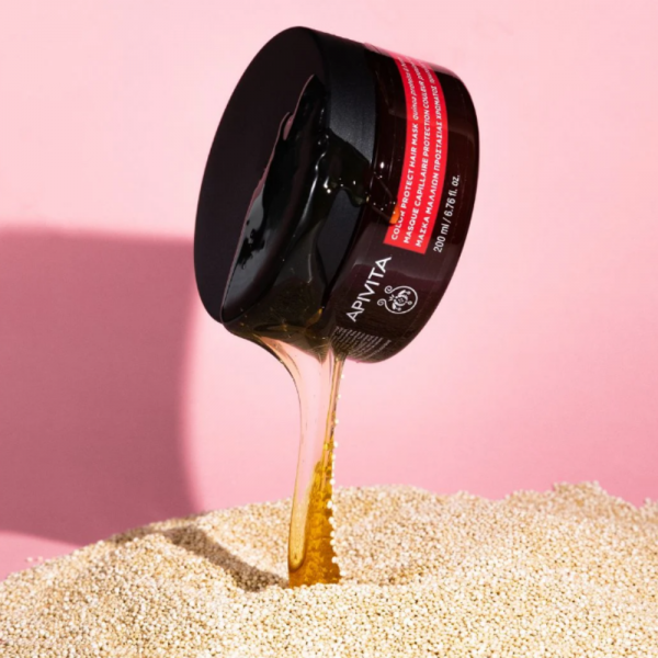 Color Seal Mascarilla Capilar Selladora del Color con Quinoa y Miel, 200 ml. - Apivita