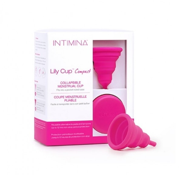 Copa Menstrual, Lily Cup Compact, Tamaño B. - Intimina