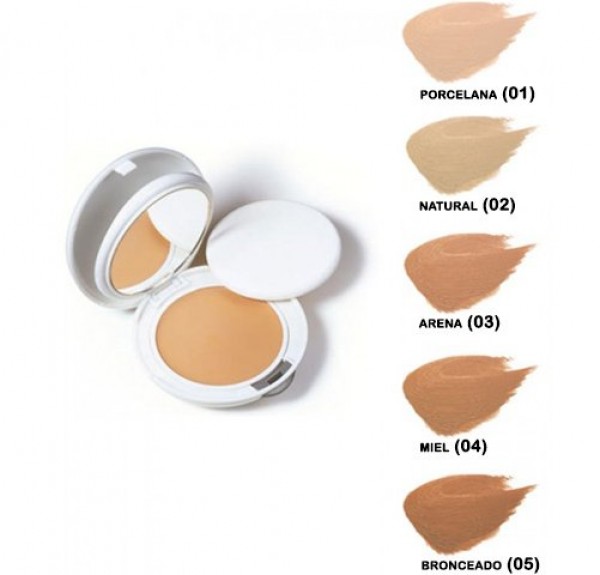 Couvrance Crema Compacta Textura Confort SPF30 Tono (04) Miel - Avene