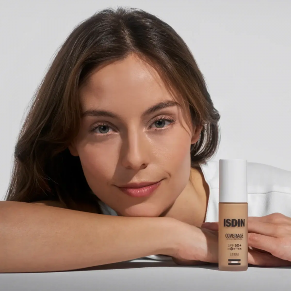 Coverage SPF 50+, 2.0 Beige, 30 g. - Isdin
