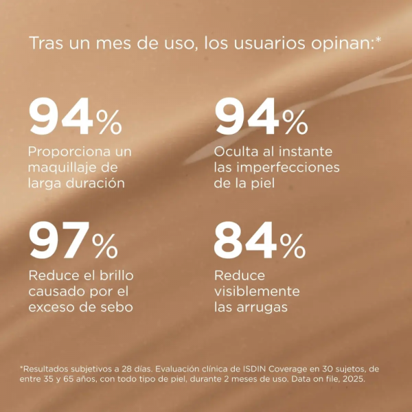 Coverage SPF 50+, 4.0 Golden, 30 g. - Isdin
