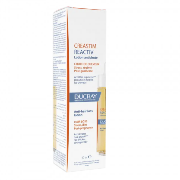 Creastim Reactiv Loción Anticaída, 60 ml. - Ducray