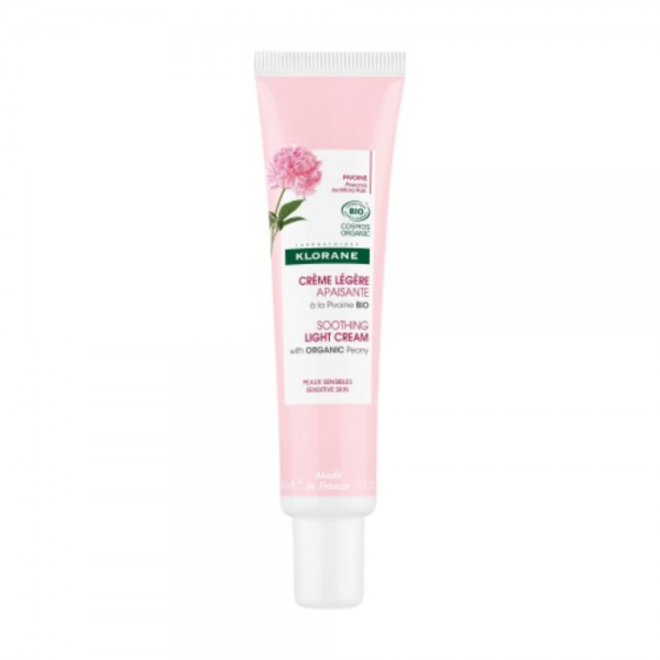 Crema Ligera Calmante a la Peonía BIO, 40 ml. - Klorane