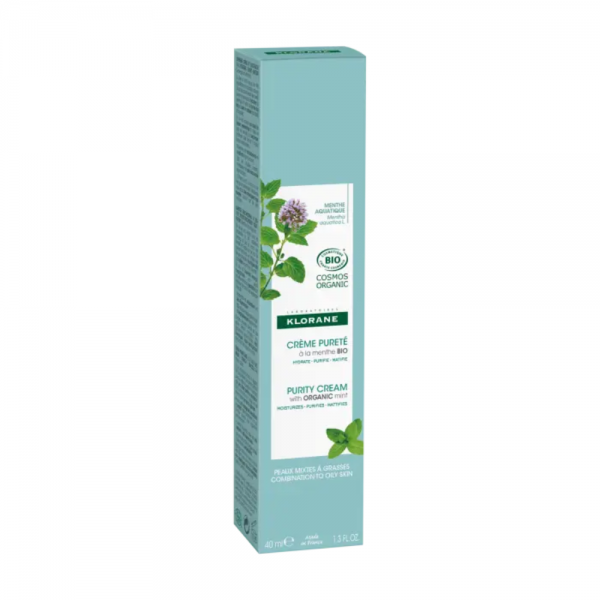 Crema Purificante a la Menta BIO, 40 ml.- klorane