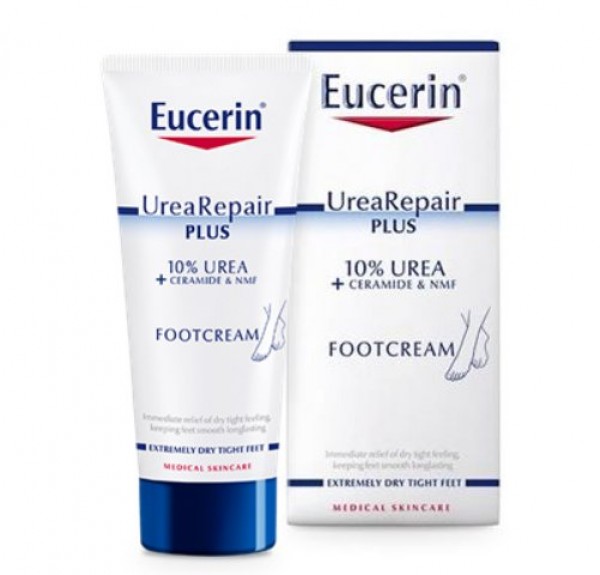 Crema de Pies UreaRepair PLUS 10% Urea, 100 ml. - Eucerin