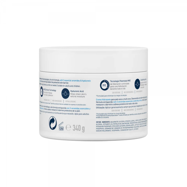 Crema Hidratante, 340 g. - CeraVe