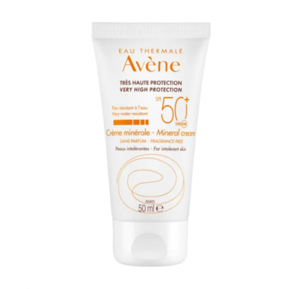 Crema Mineral de Muy Alta Protección SPF 50+, 50 ml. - Avene