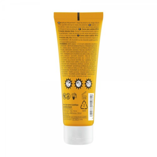 Crema Solar Sublime SPF 30, 50 ml. - Klorane