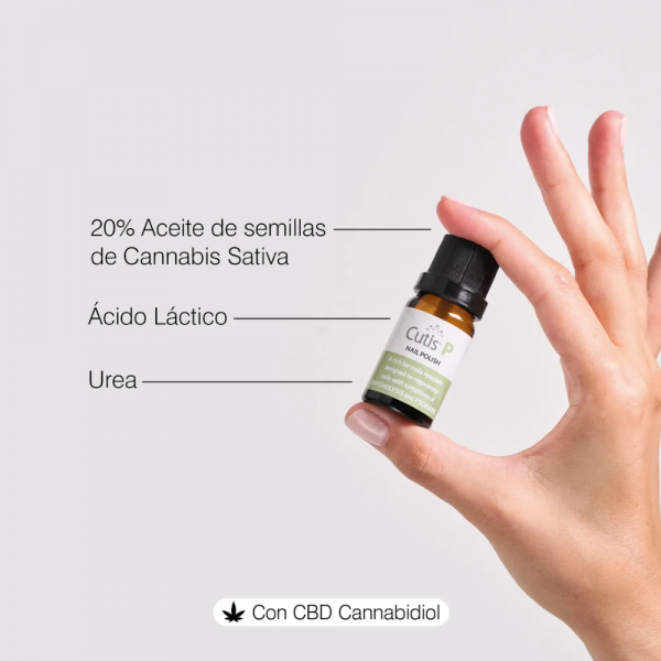 Cutis P Esmalte Reparador de Uñas, 10 ml. - The Cutis Lab