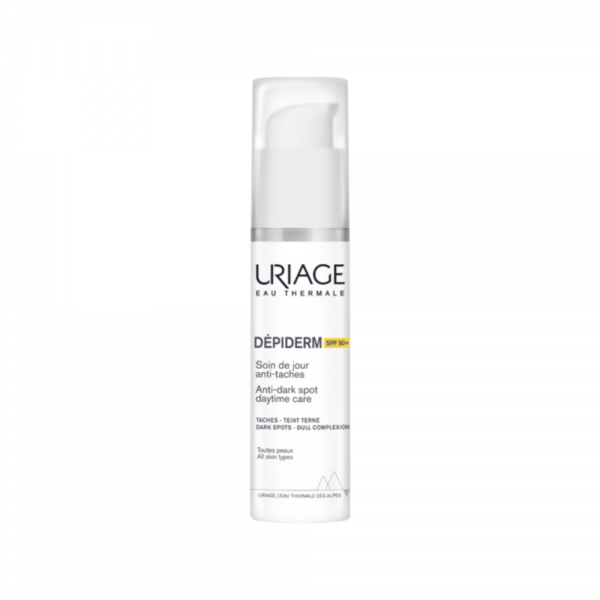 Dépiderm Cuidao de día Antimanchas SPF50+, 30 ml. - Uriage