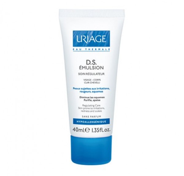 D.S. Emulsion Tratamiento Regulador, 40 ml. - Uriage