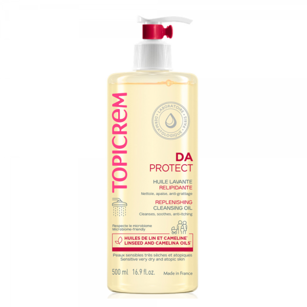DA PROTECT Aceite Limpiador Relipidizante, 500 ml. - Topicrem