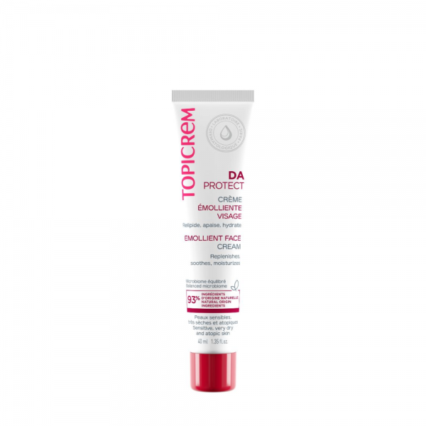 DA PROTECT Crema Emoliente Facial, 40 ml. - Topicrem